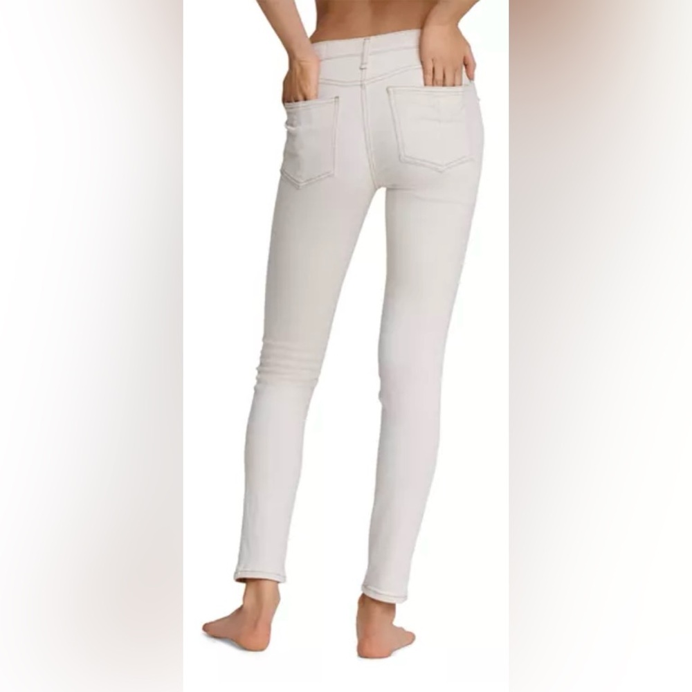 Rag & Bone NWT Cate Mid-Rise Skinny Jeans Ecru - Picture 3 of 7